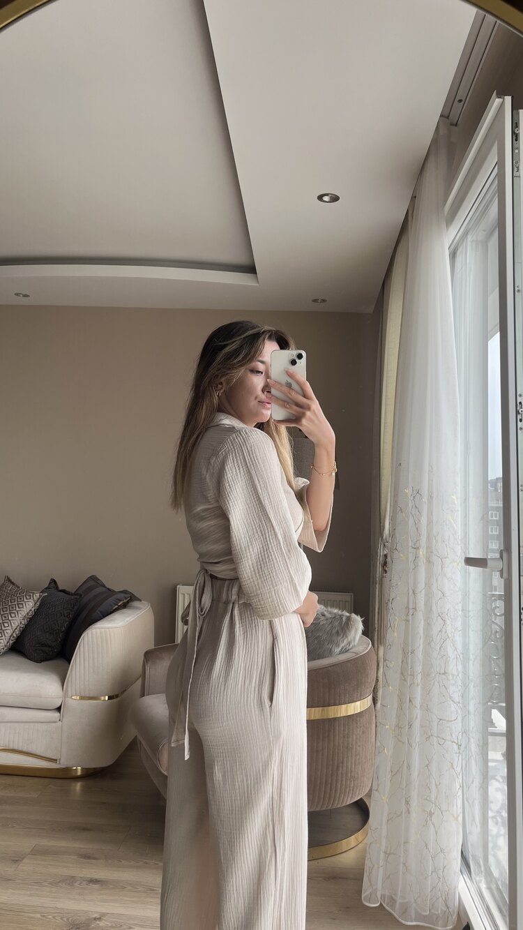 Anvelop Müslin Kumaş Bluz