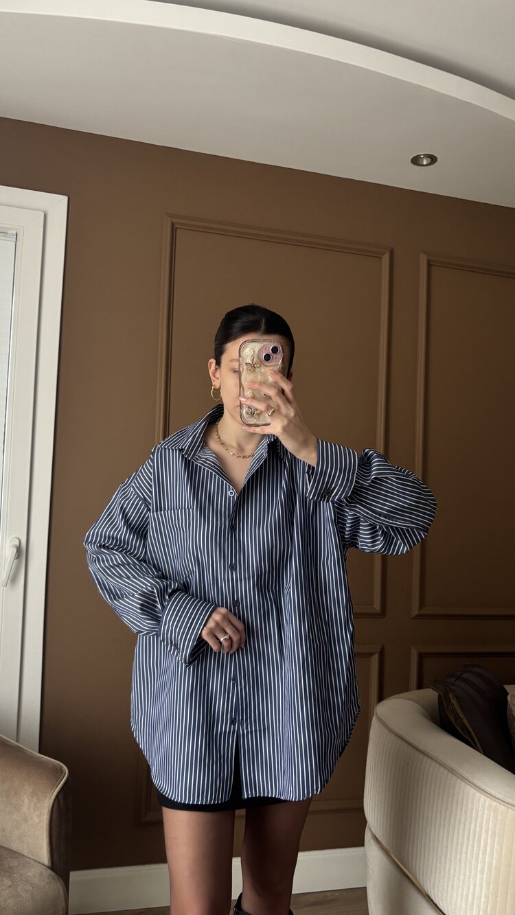 ZR Oversize Poplin Gömlek