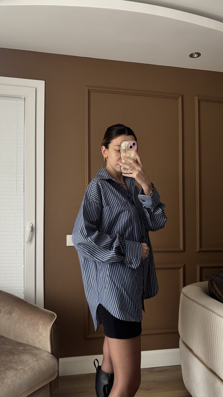 ZR Oversize Poplin Gömlek
