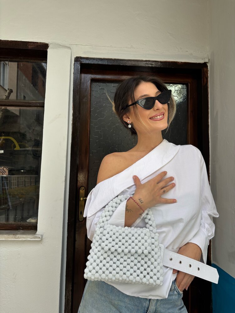 White Bob Bag