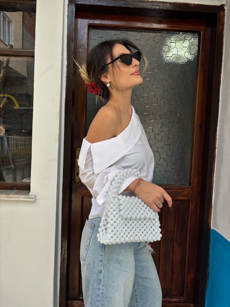 White Bob Bag