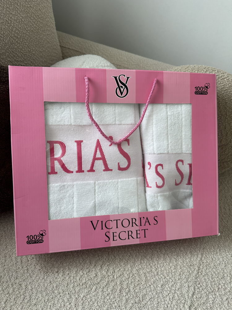 Victoria Secret Havlu Takım Beyaz