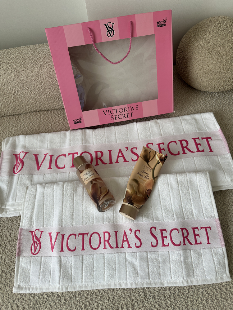 Victoria Secret Havlu Takım Beyaz