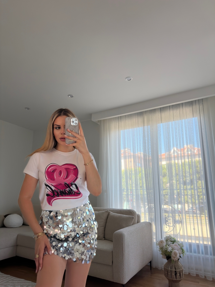 Chanel Logo Tişört 