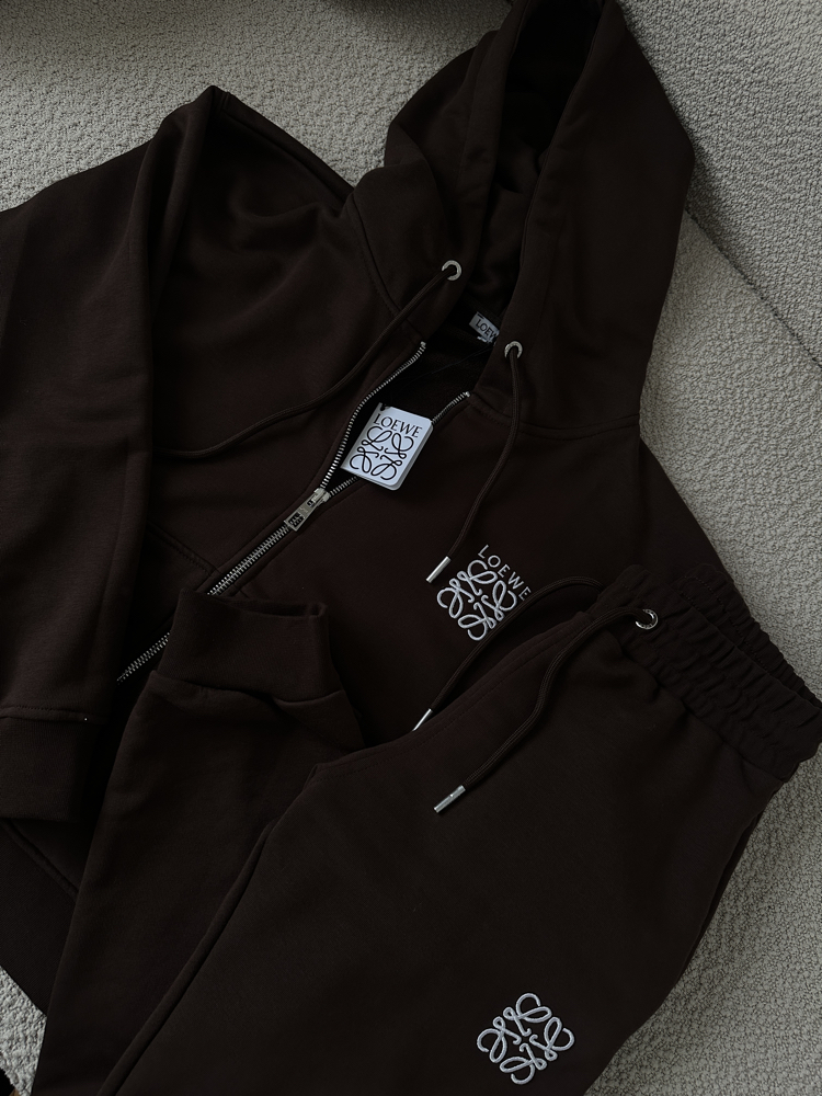Loewe Eşofman Takımı Kahve 