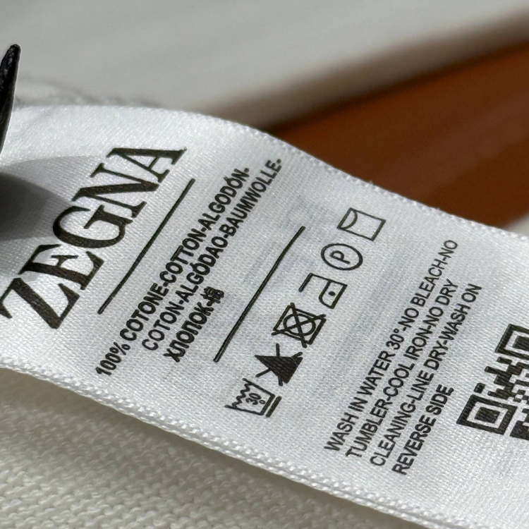 OUTLET ÜRÜNÜ İthal Zegna Triko Polo Yaka (5045-Beyaz)