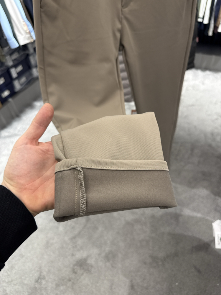 Boss Kışlık Kırışmayan Kumaş Jogger Pantolon (1219-Bej)