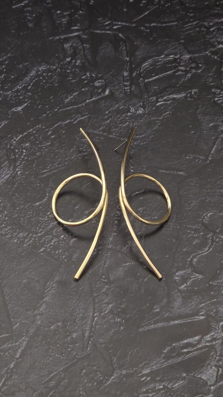 Gold & Silver Küpe