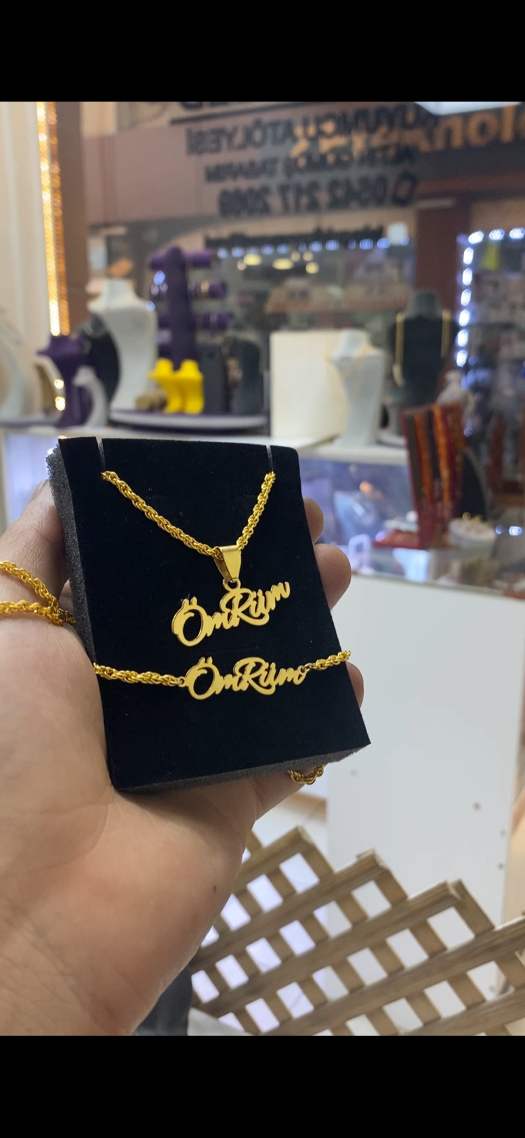 Her isim özel olarak hazırlanıyor