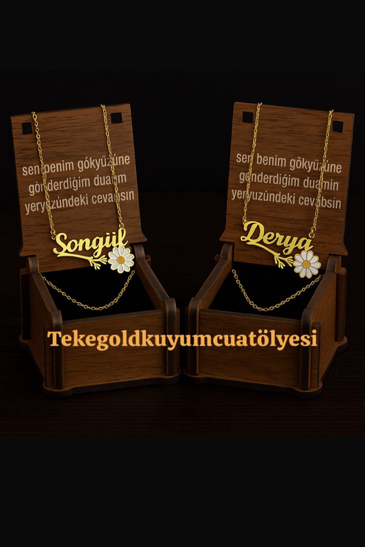 Papatya kolye
