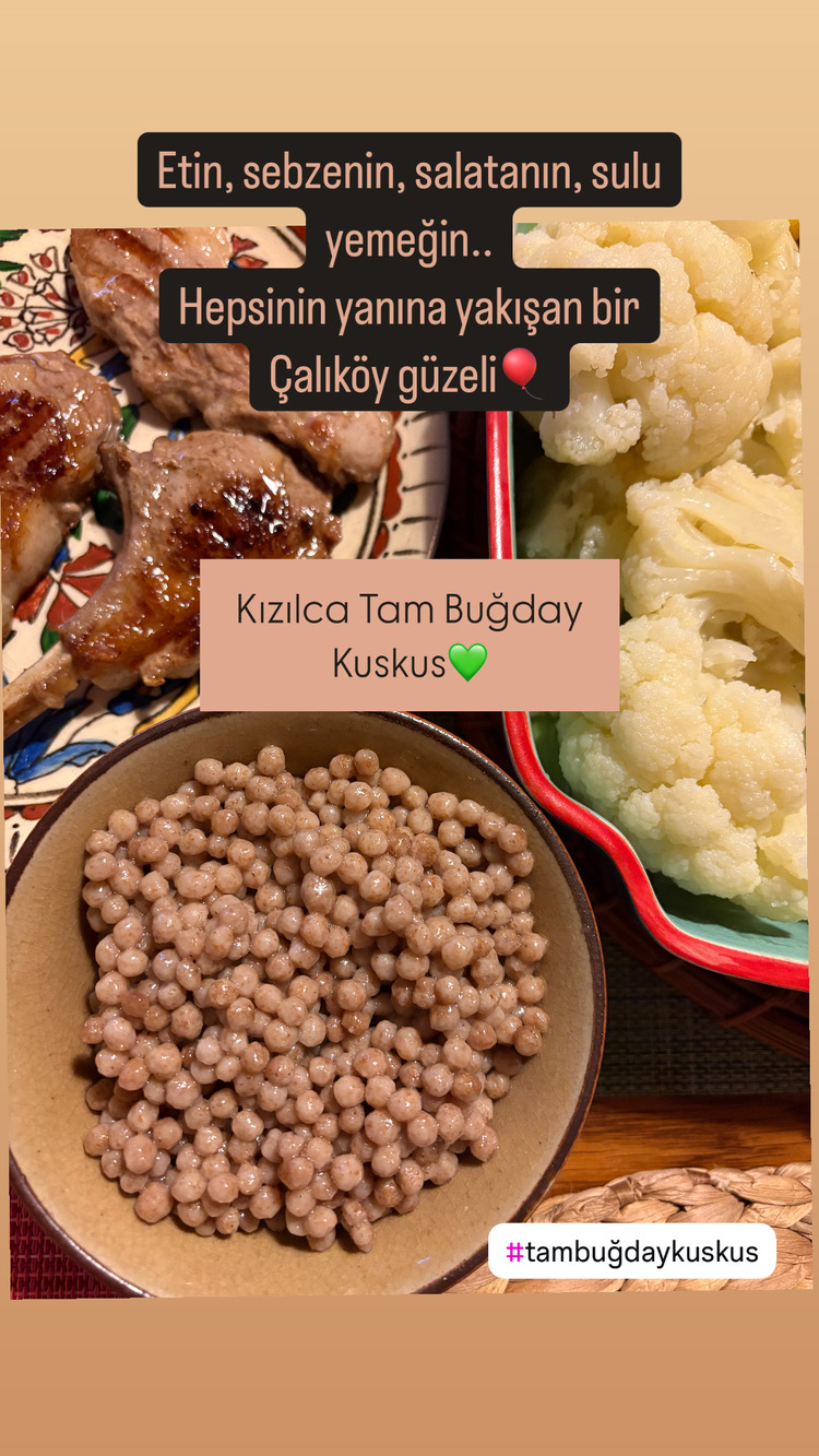 Tam Buğday Kuskus (Atalık Kızılca Buğday) - 350gr