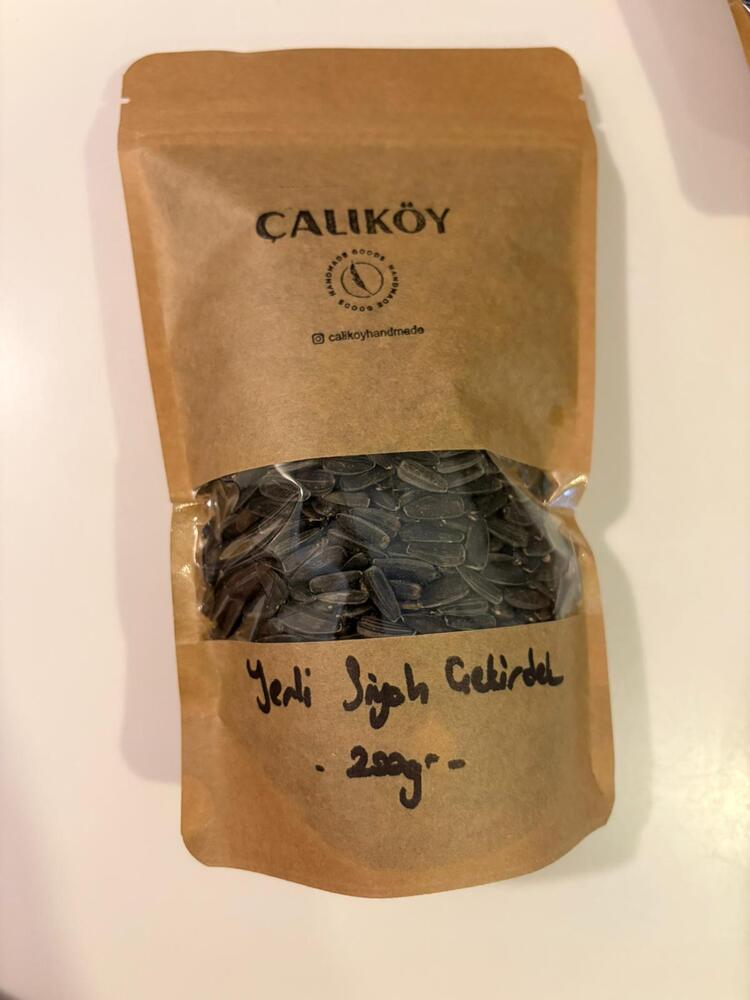Yerli Siyah Ayçekirdek 200gr