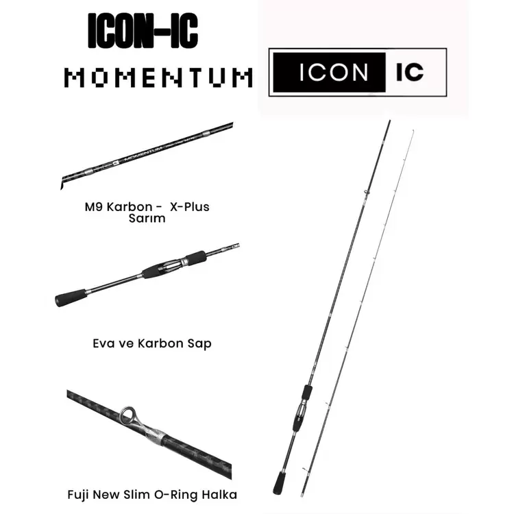 ICON-IC MOMENTUM 228CM 1-15G LRF KAMIŞI