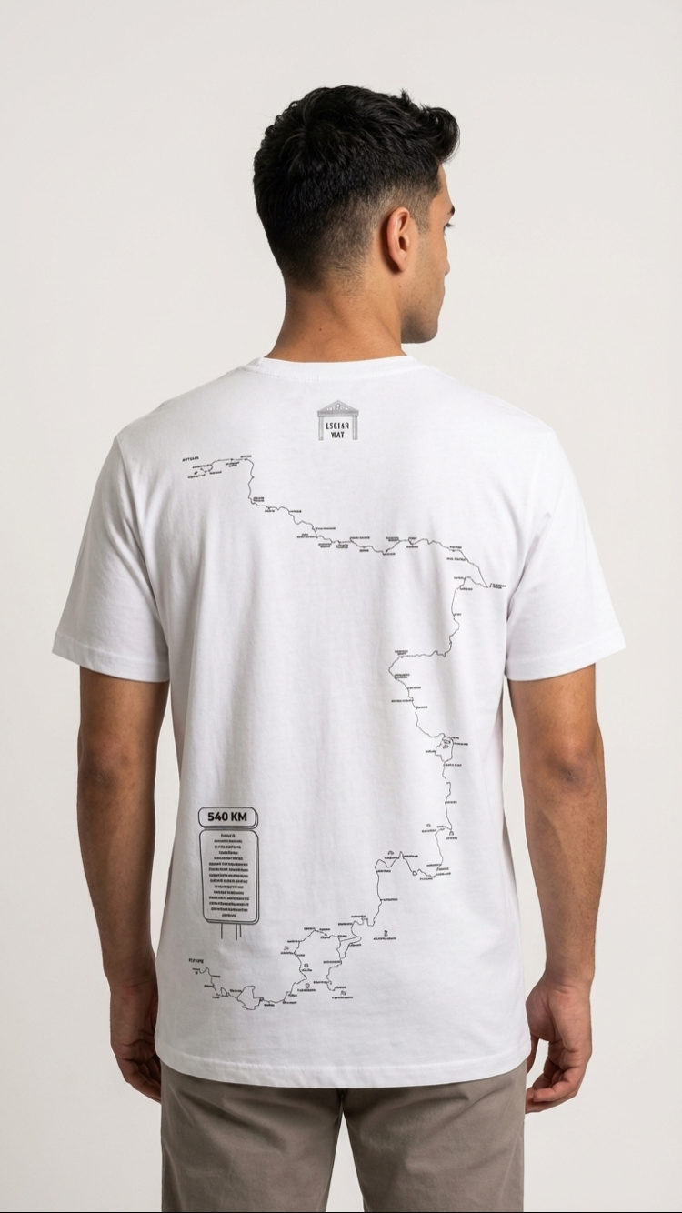 LİKYA TSHIRT'Ü - BEYAZ