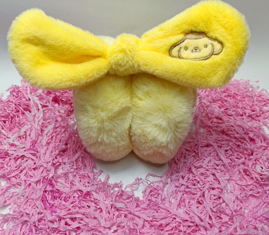 Katlanabilir peluş kulaklık 