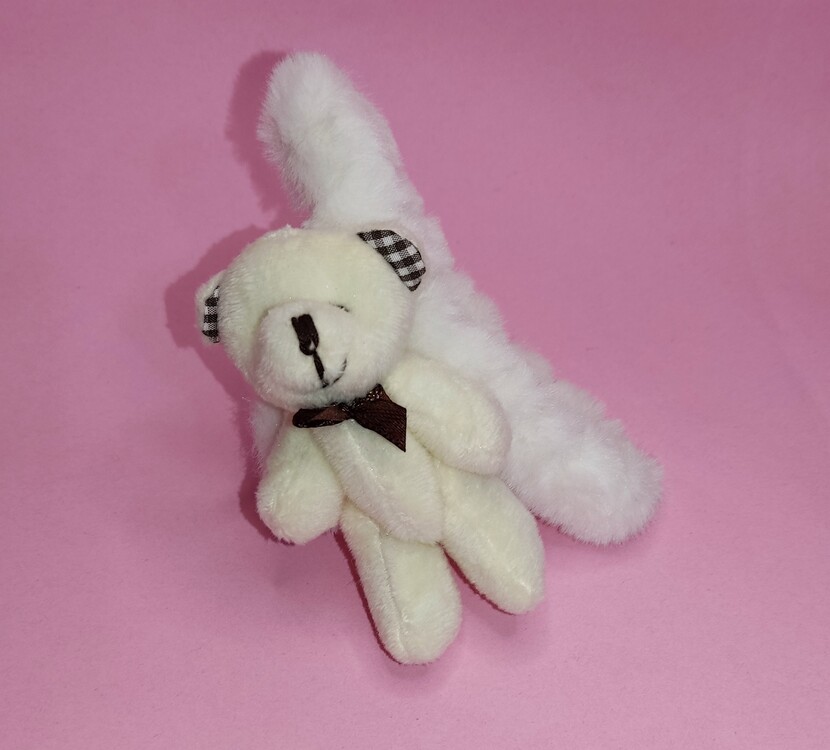 Ayıcıklı peluş mandal toka