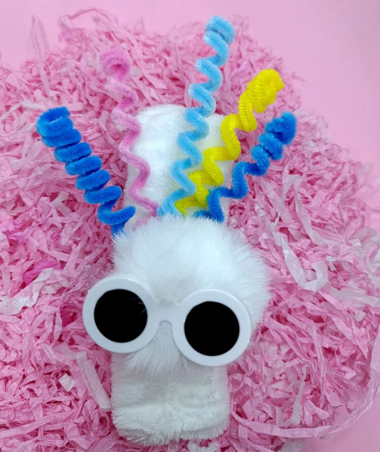 Yumuşak peluş bandana