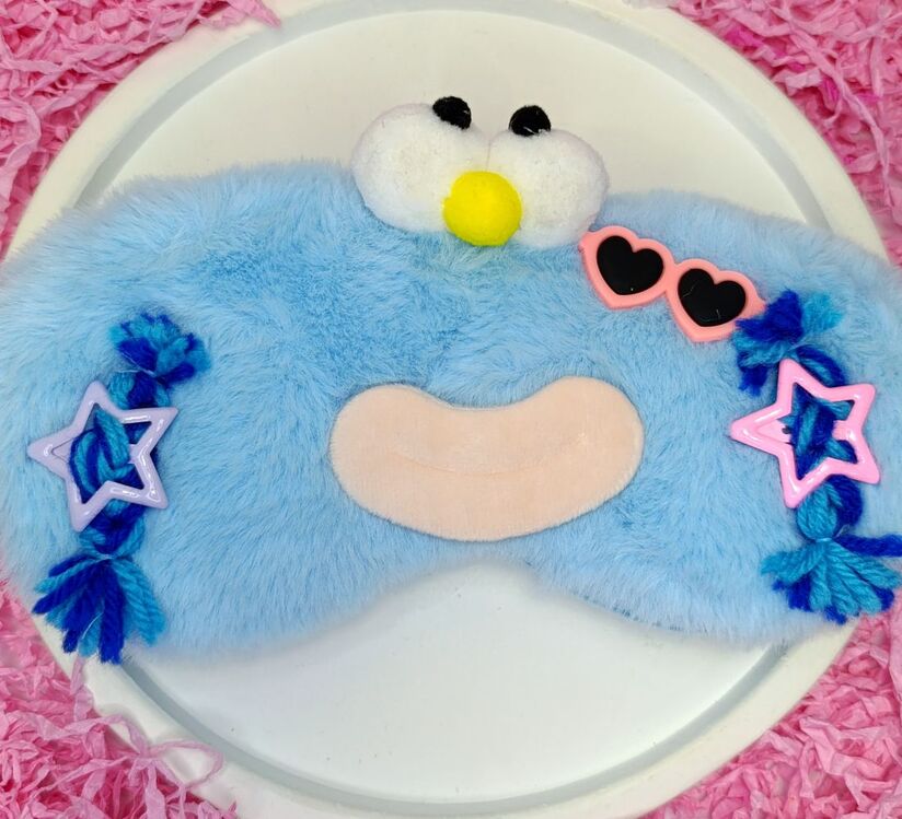 peluş göz bandı 