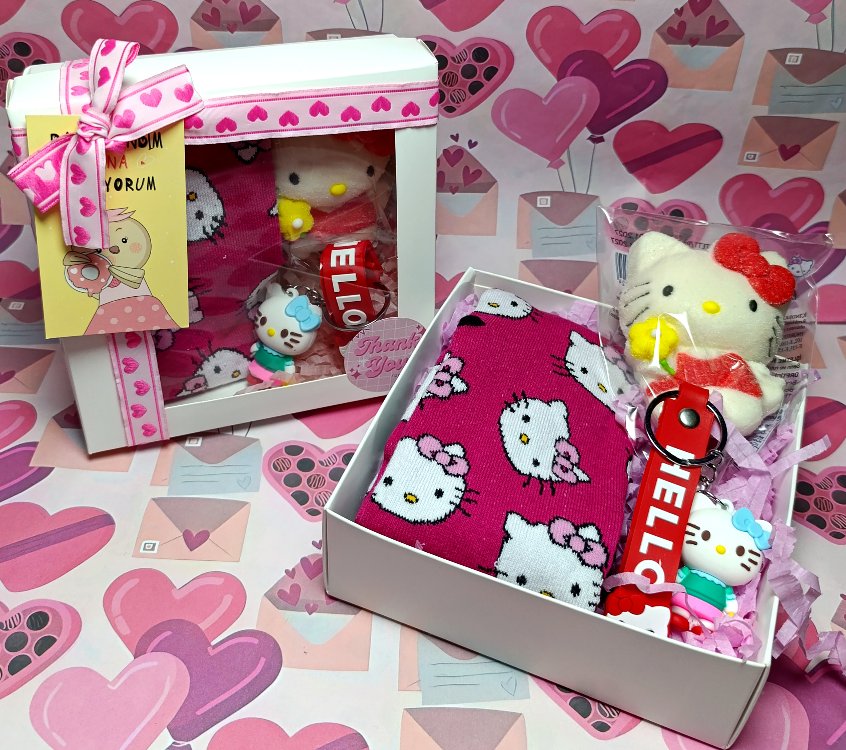Hello kitty hediye seti 
