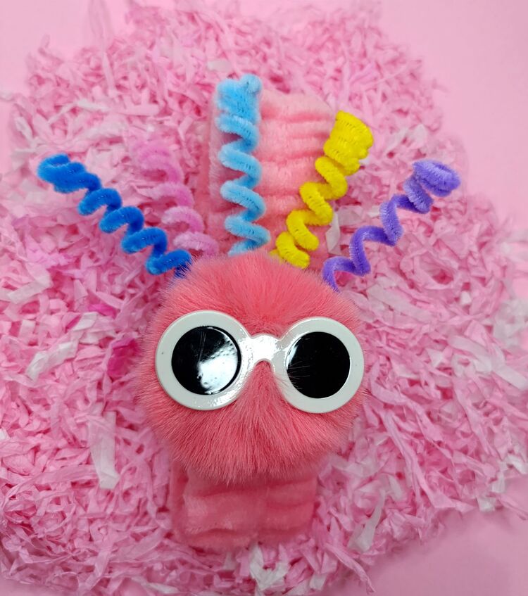 Yumuşak peluş bandana 