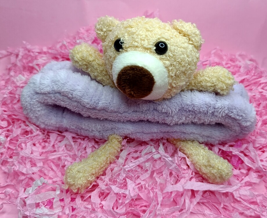 Peluş bandana 
