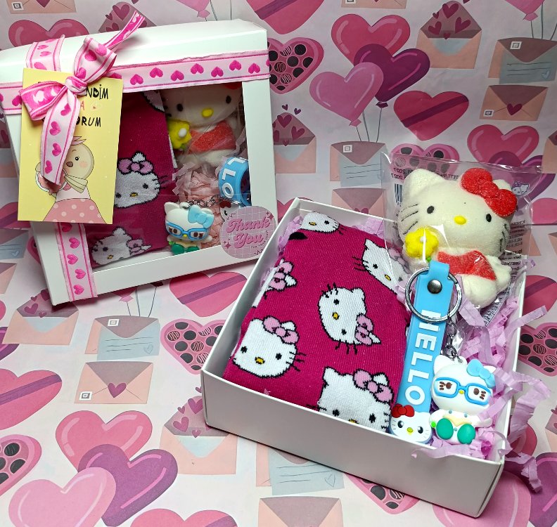 Hello kitty hediye seti 