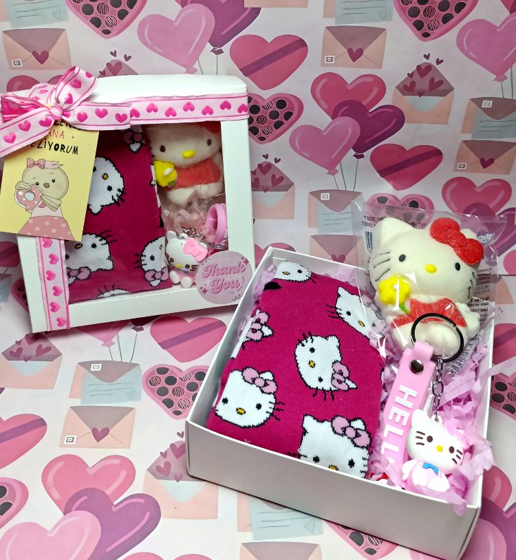 Hello kitty hediye seti 