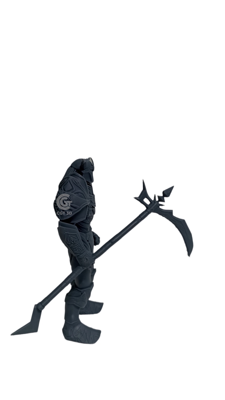 Knight Online 12cm Gri Reçine Karus Warrior Raptorlu