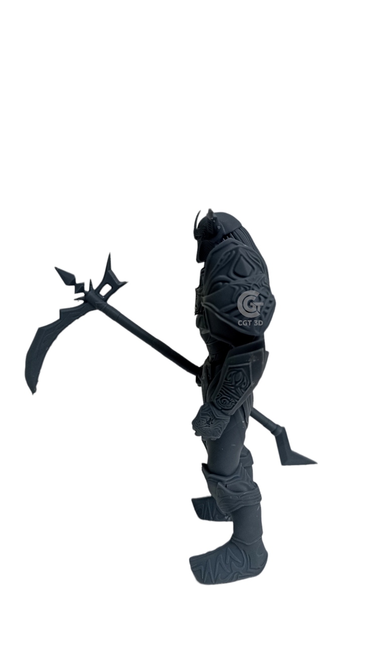 Knight Online 12cm Gri Reçine Karus Warrior Raptorlu