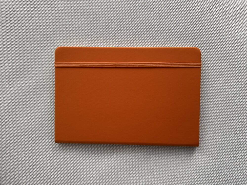 Turuncu Mat Dokulu Defter