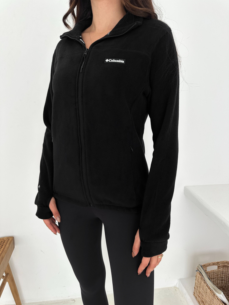 Colimbia Fermuarlı Polar Siyah - 4004