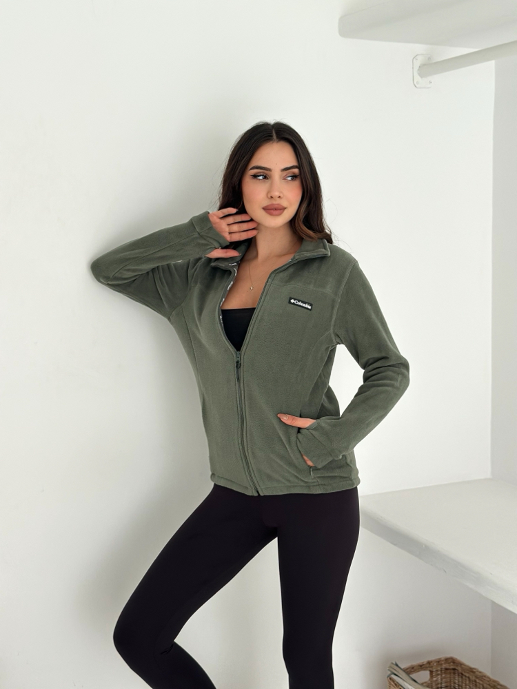 Colimbia Fermuarlı Polar Haki - 4004