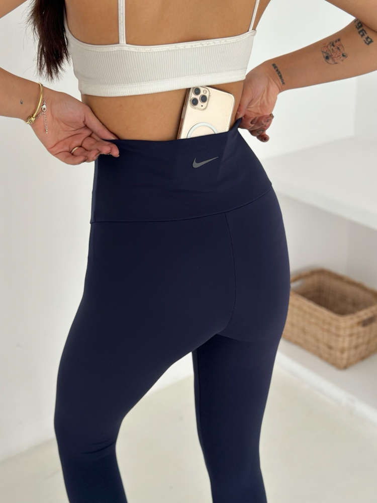 Nike Nubuk Kumaş Tayt Lacivert- 5111