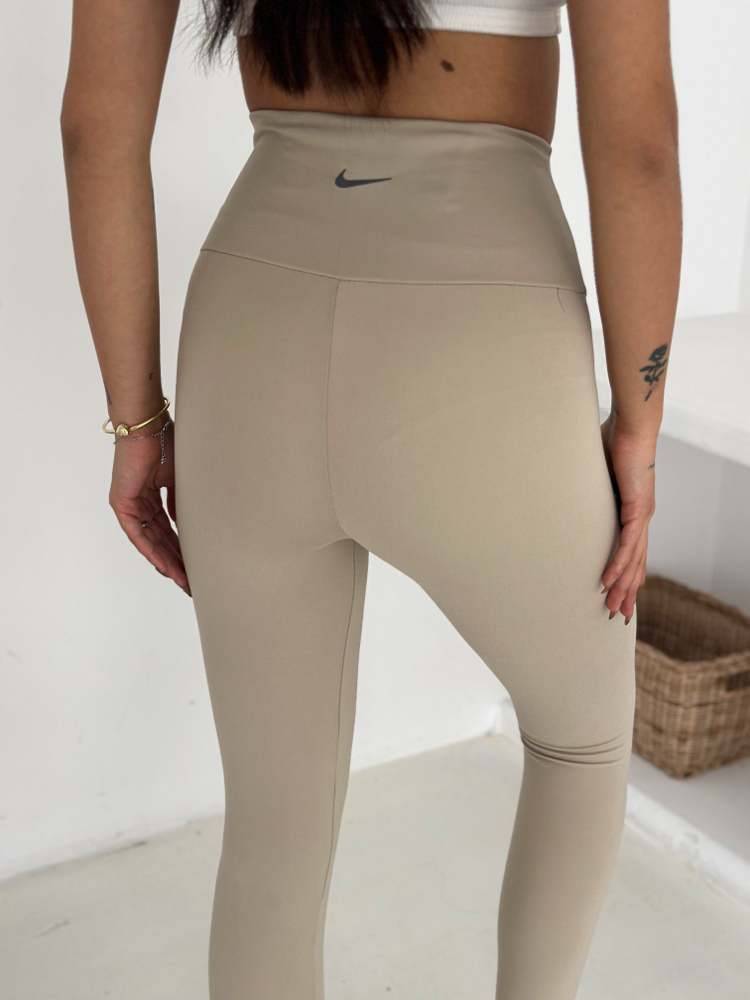 Nike Nubuk Kumaş Tayt Bej - 5111