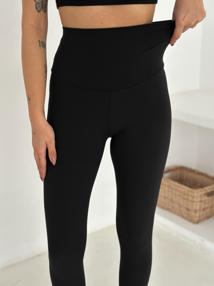 Nike Nubuk Kumaş Tayt Siyah - 5111