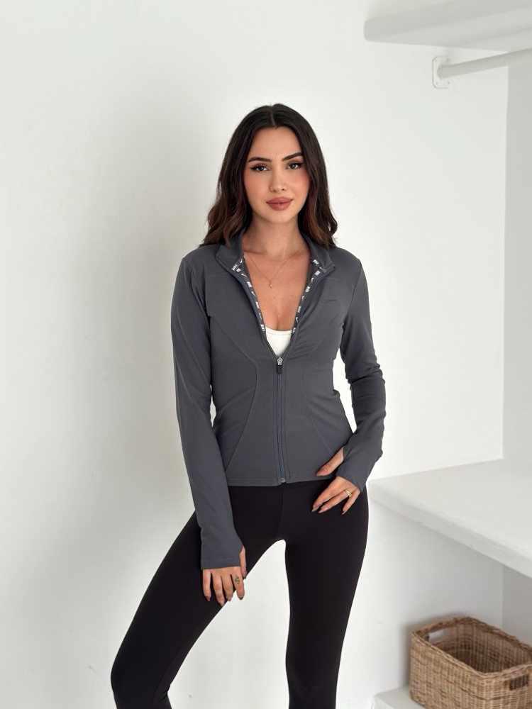 Nike Nubuk Kumaş Eşofman Füme - 4933