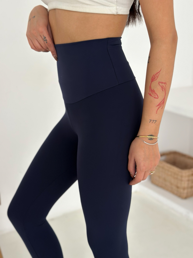 Nike Nubuk Kumaş Tayt Lacivert- 5111