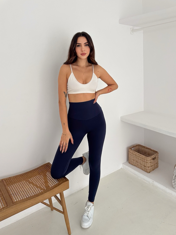 Nike Nubuk Kumaş Tayt Lacivert- 5111