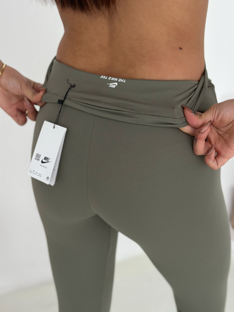 Nike Nubuk Kumaş Tayt Haki - 5111