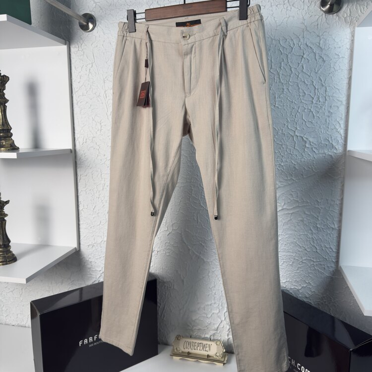 Etro Ham Keten Jogger Pantolon