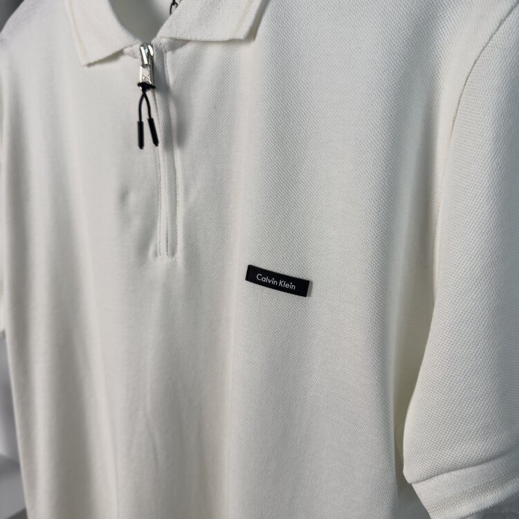Ck Premium Yaka Fermuarlı Polo Yaka T-shirt