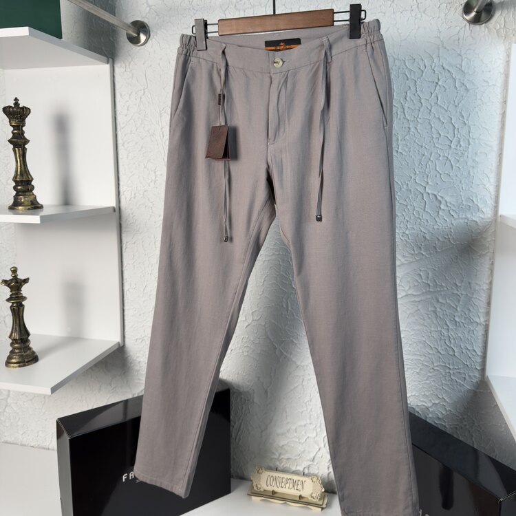 Etro Ham Keten Jogger Pantolon