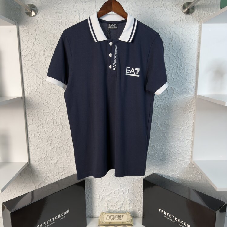 EA7 Premium Polo Yaka T-shirt