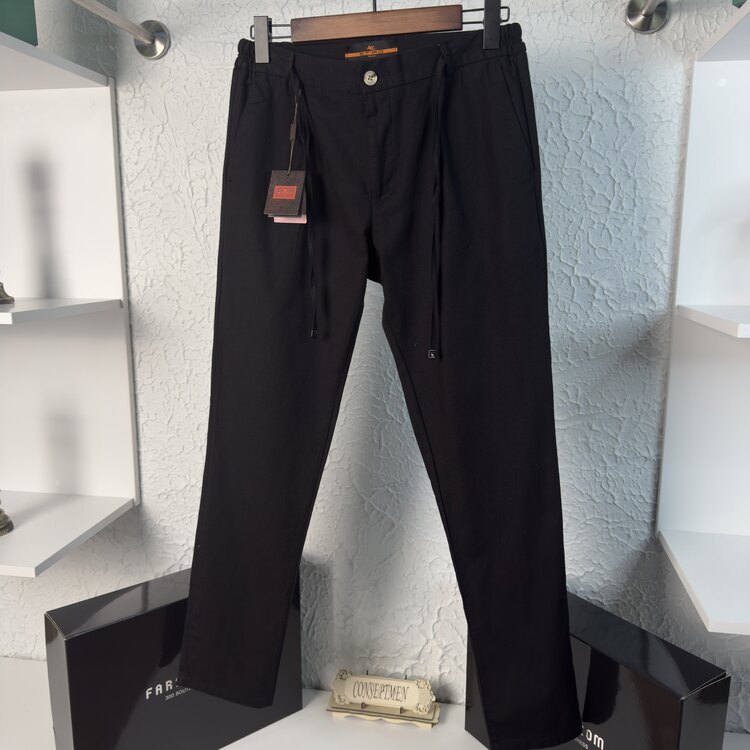 Etro Ham Keten Jogger Pantolon