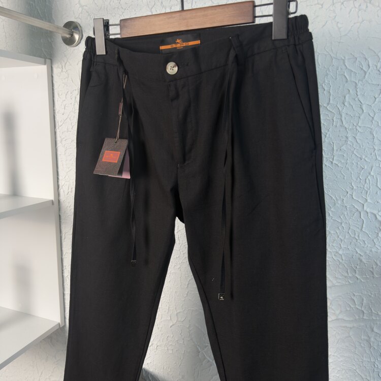 Etro Ham Keten Jogger Pantolon