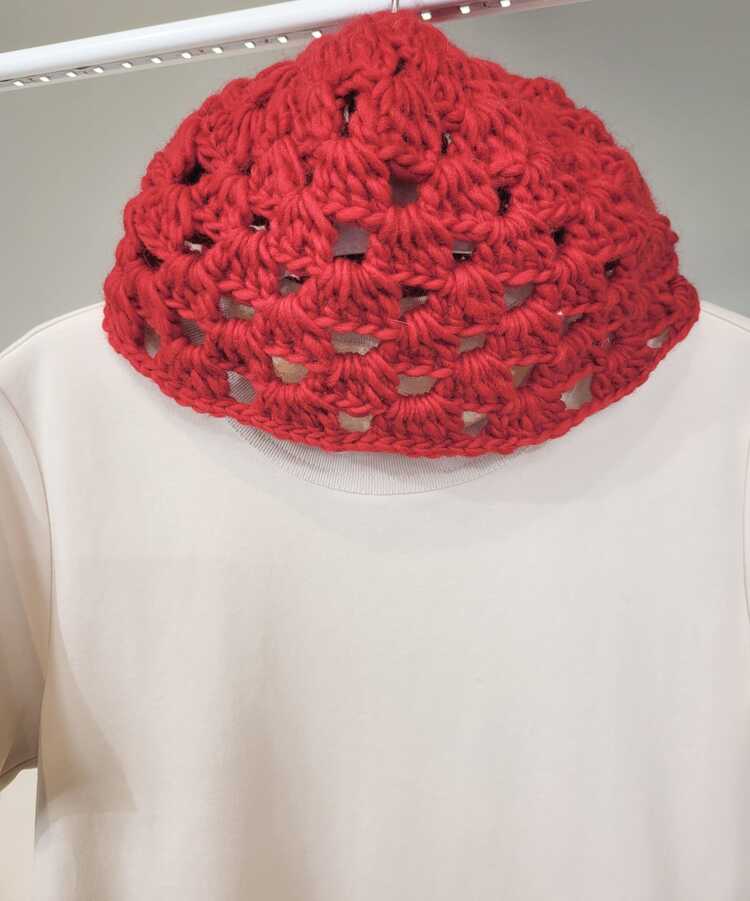 CROCHET MANDALA BEANIE-BENY