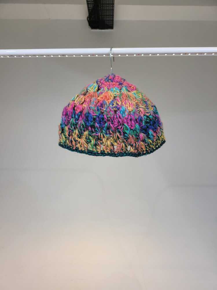 MULTI COLOR MANDALA BEANIE- TAKKE