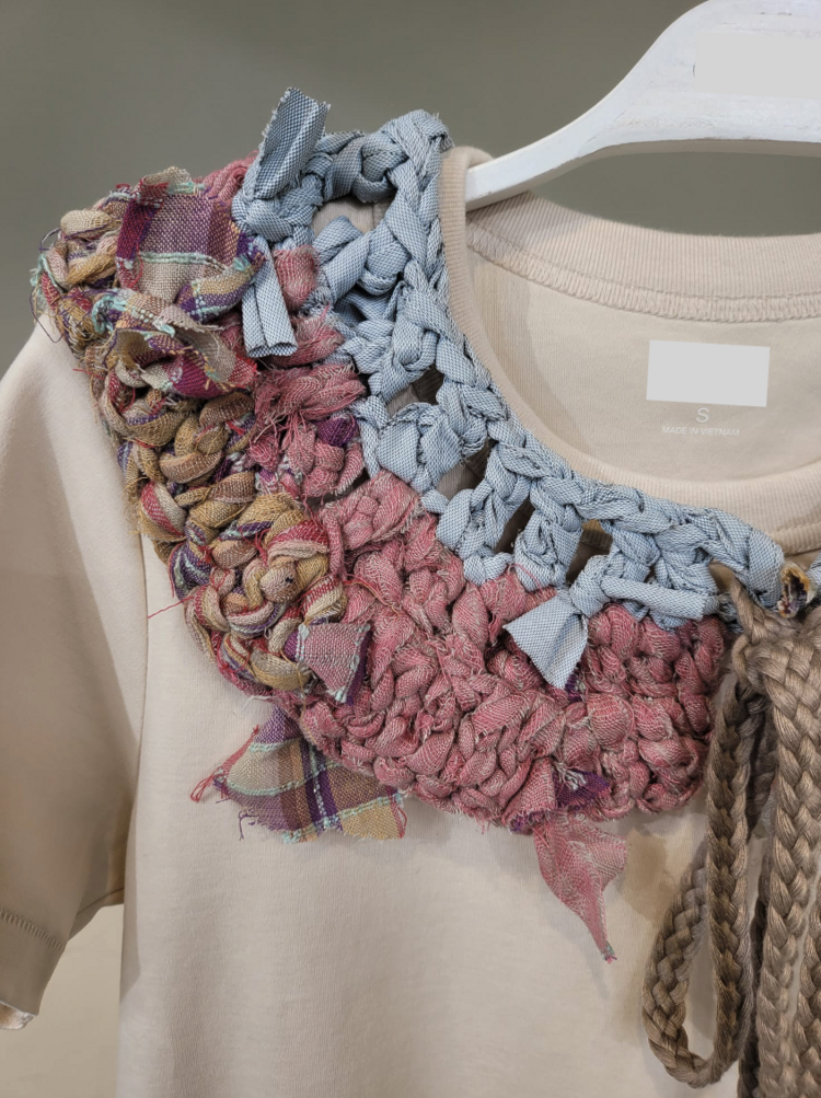 MULTI YARN CROCHET COLLAR-VICTORIA