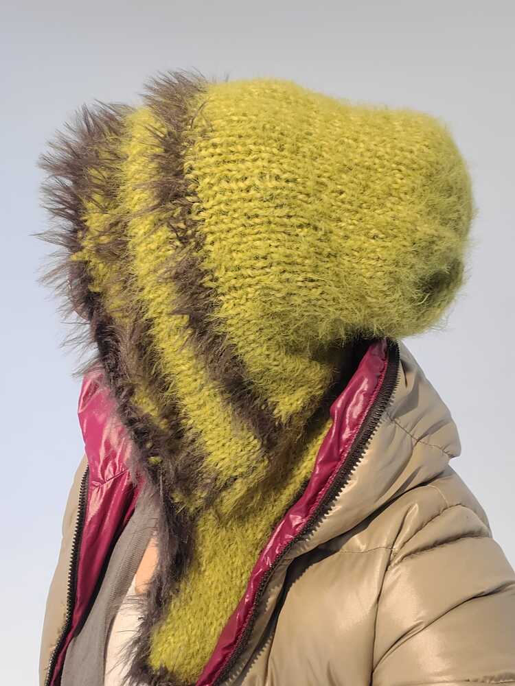 GREEN SOFT HEADPIECE-PISTACHIO