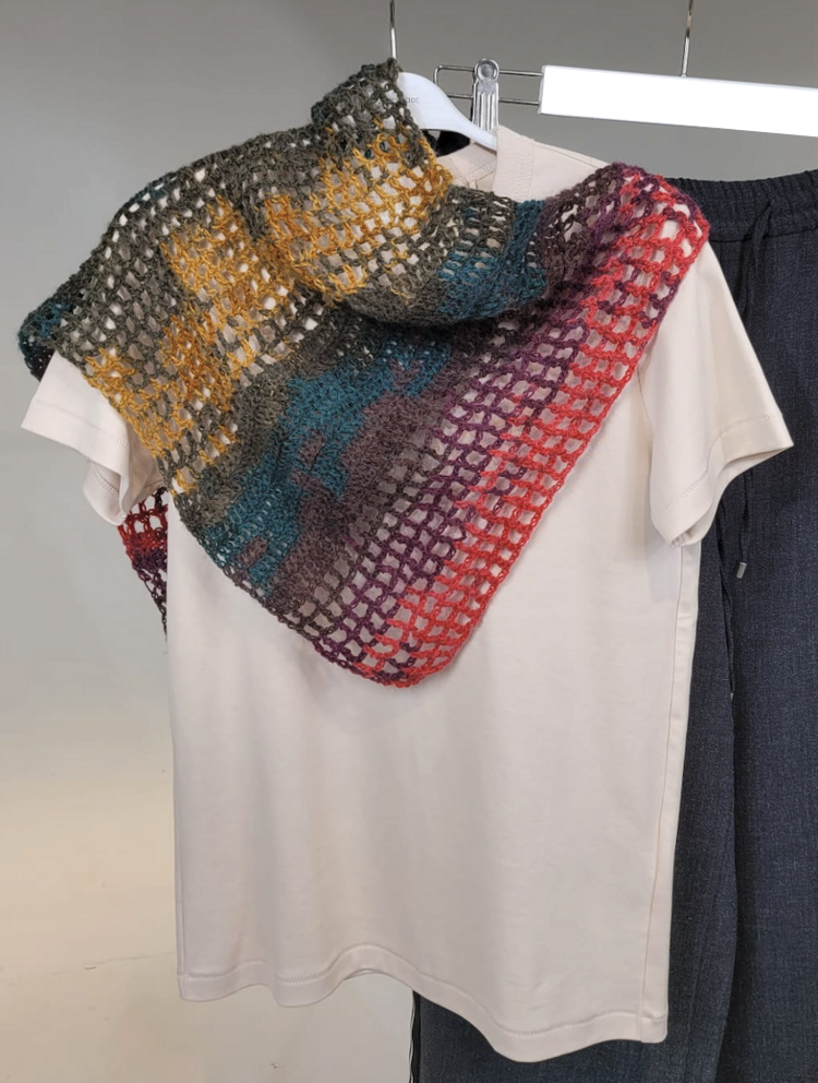 MULTI COLOR SHAWL-MELONI
